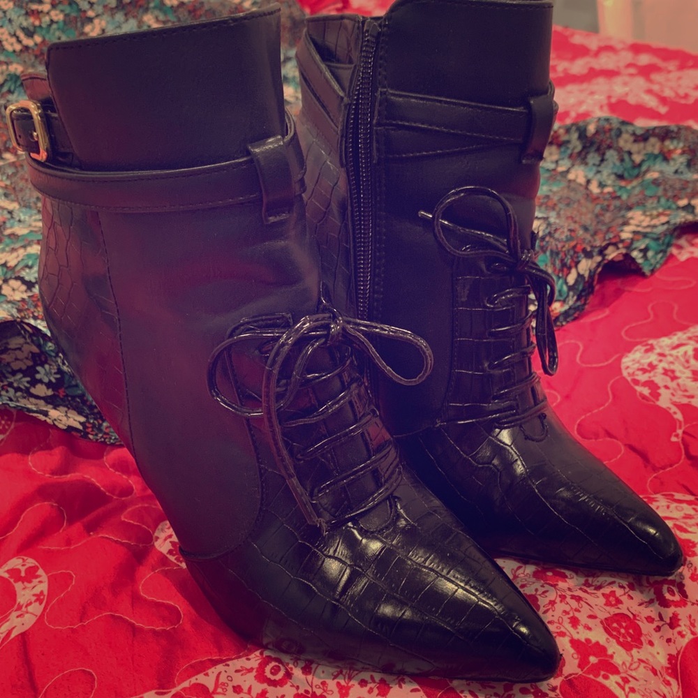 Altuzurra for Target (2014) Black Ankle Boots.